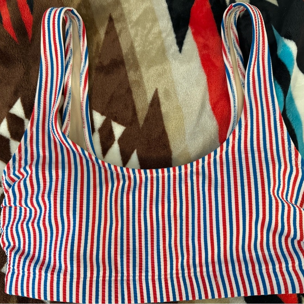 Patriotic bikini top!